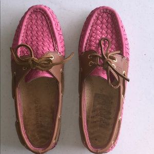 Authentic leather sperrys size 7